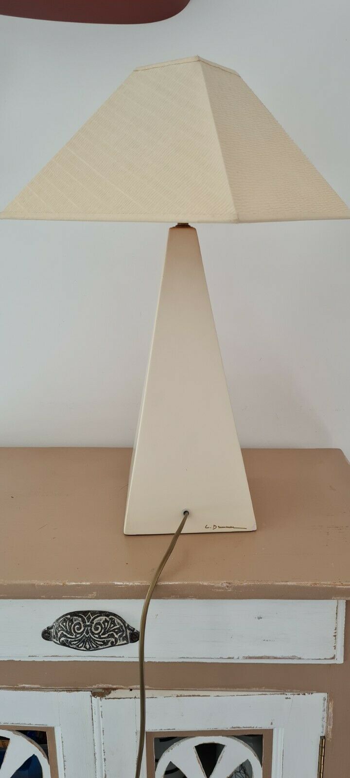 Louis Drimmer vintage lamp 80s