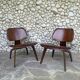 Fauteuil LCW Lounge Eames par Evans / Herman Miller 1950s