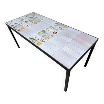 Table basse florale Capron