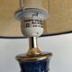 Sampa Helios lamp blue base