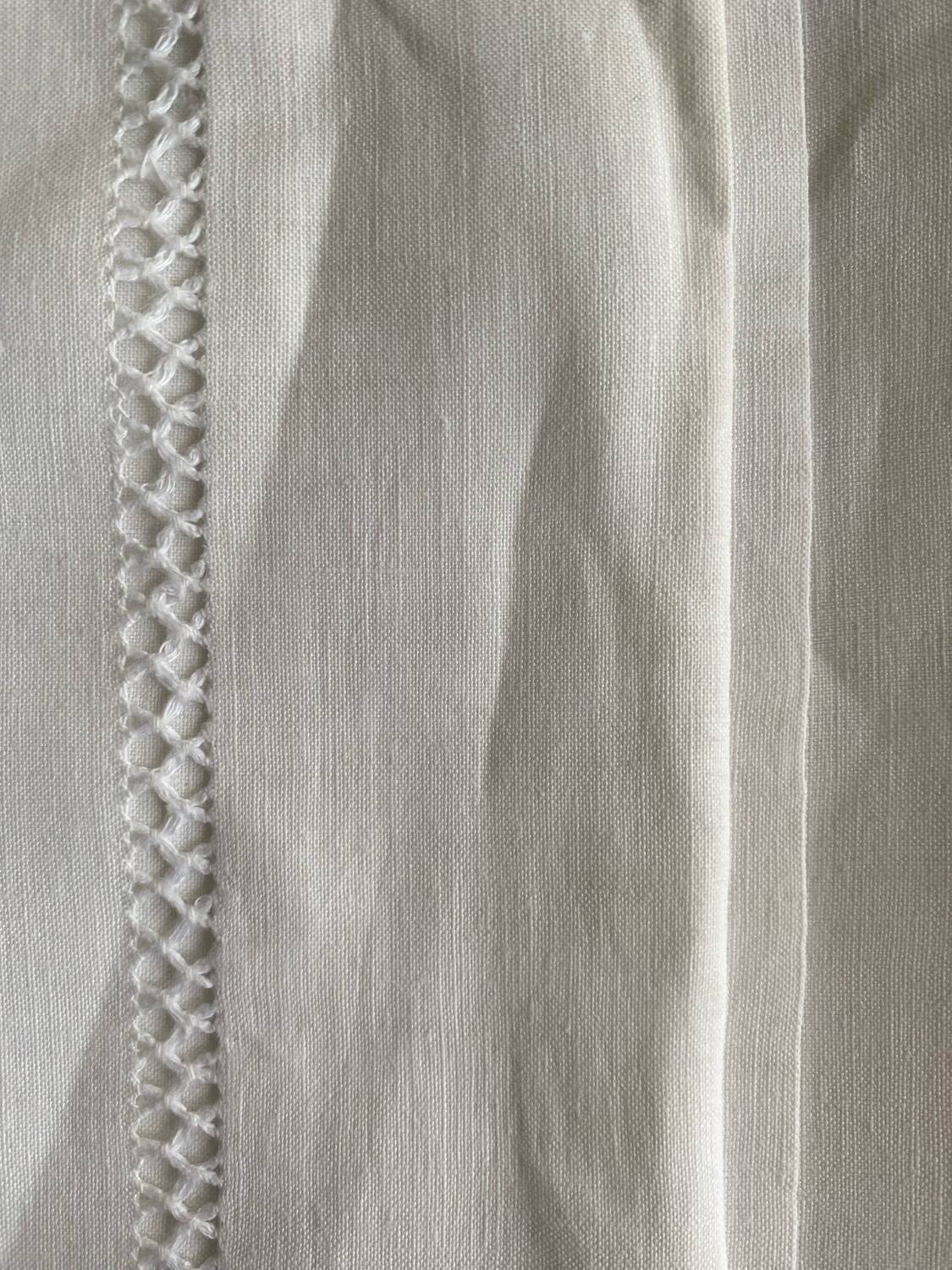 Old embroidered sheet