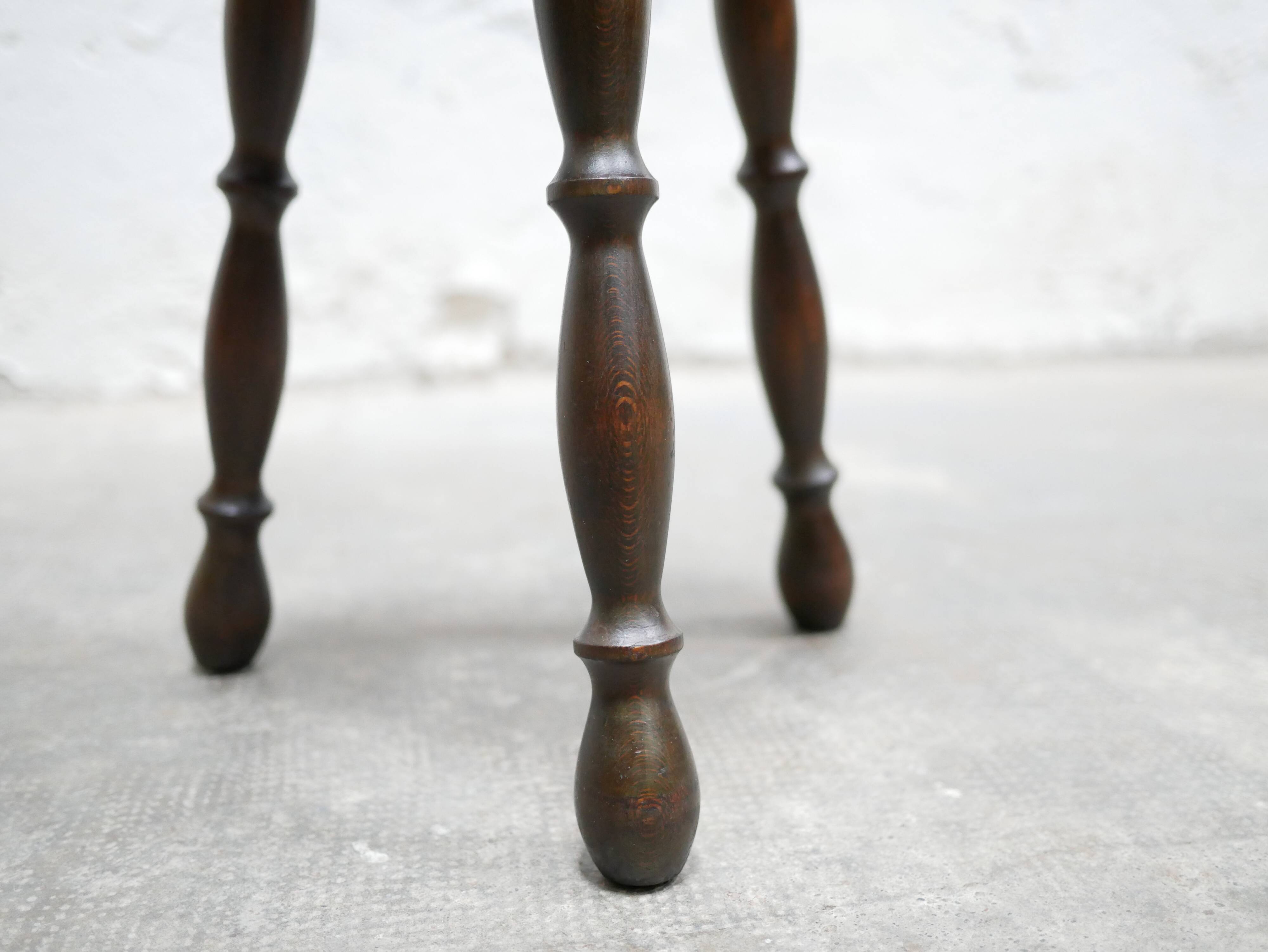 Vintage wooden stool