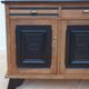 Solid wood sideboard 3 doors 3 drawers