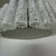 Glass Tubes Chandelier Flush mount from Doria Leuchten, 1960s