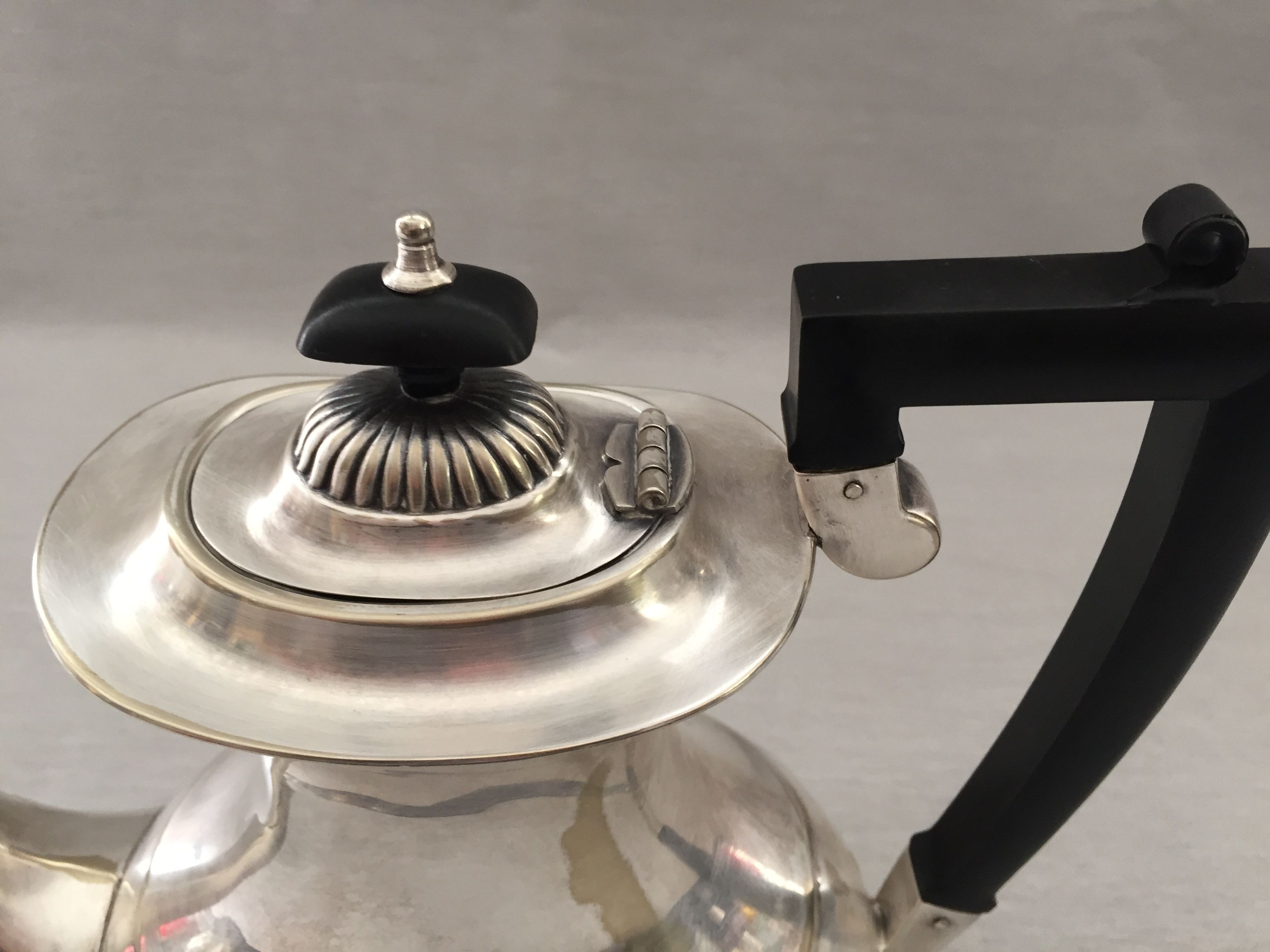 Silver copper tea maker made in England Folgate 1930