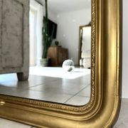Louis-Philippe antique gilded mirror 19th century