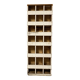 Meuble d'atelier à casiers