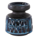 Ceramic candle holder, Danish design, 1960s, manufacturer: Søholm Keramik