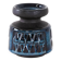 Ceramic candle holder, Danish design, 1960s, manufacturer: Søholm Keramik