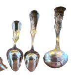 7 various silver spoons, 19th and 20th century