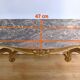 Important Wall Console in Gilded Wood, Louis XV style – Early 20th century
