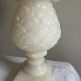 Table lamp ANANAS in alabaster, 70s