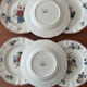 Set of 6 dessert plates Sarreguemines – Agreste model - earthenware