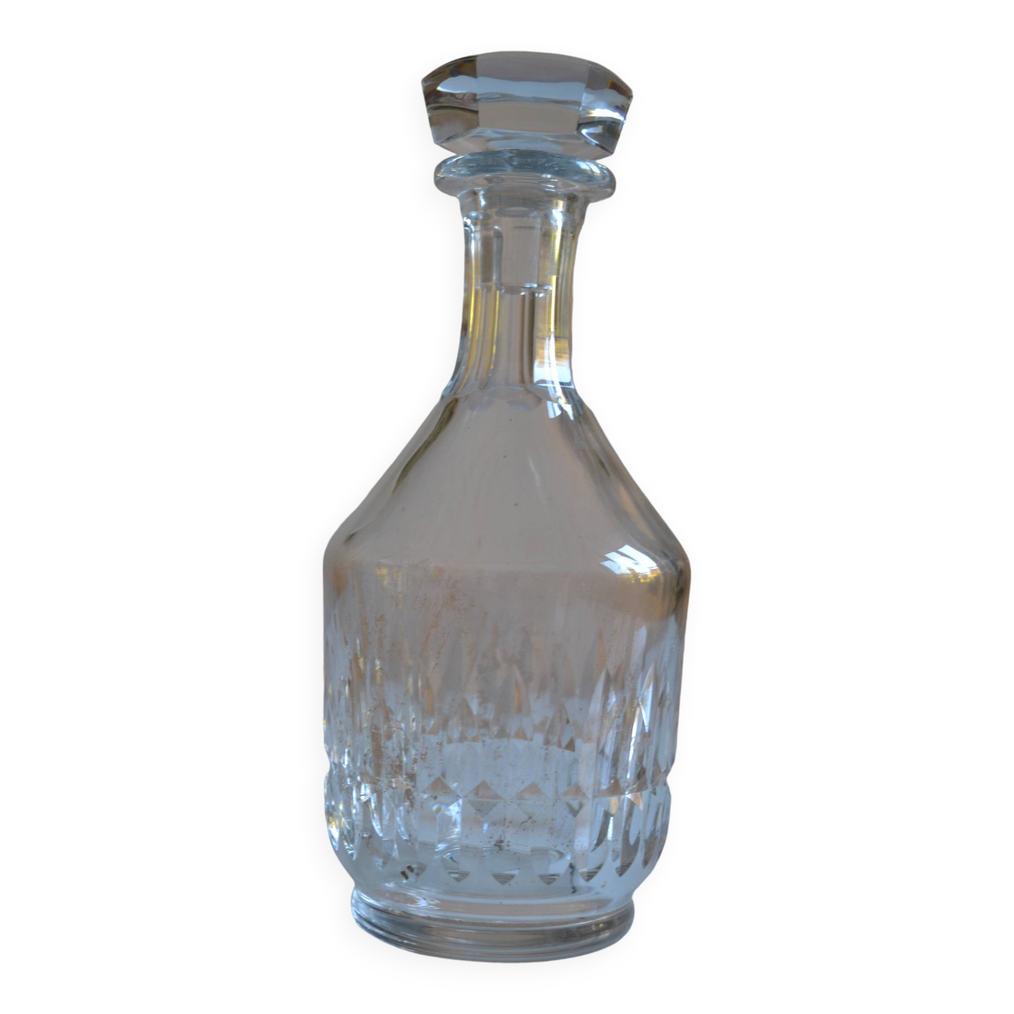 Baccarat cut crystal wine or whisky carafe