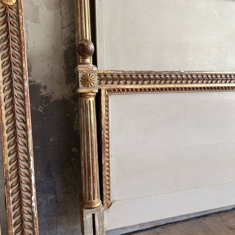 Bed in the old Louis XVI style
