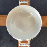 Old iron clay soup tureen manufactured by LG model Pavots