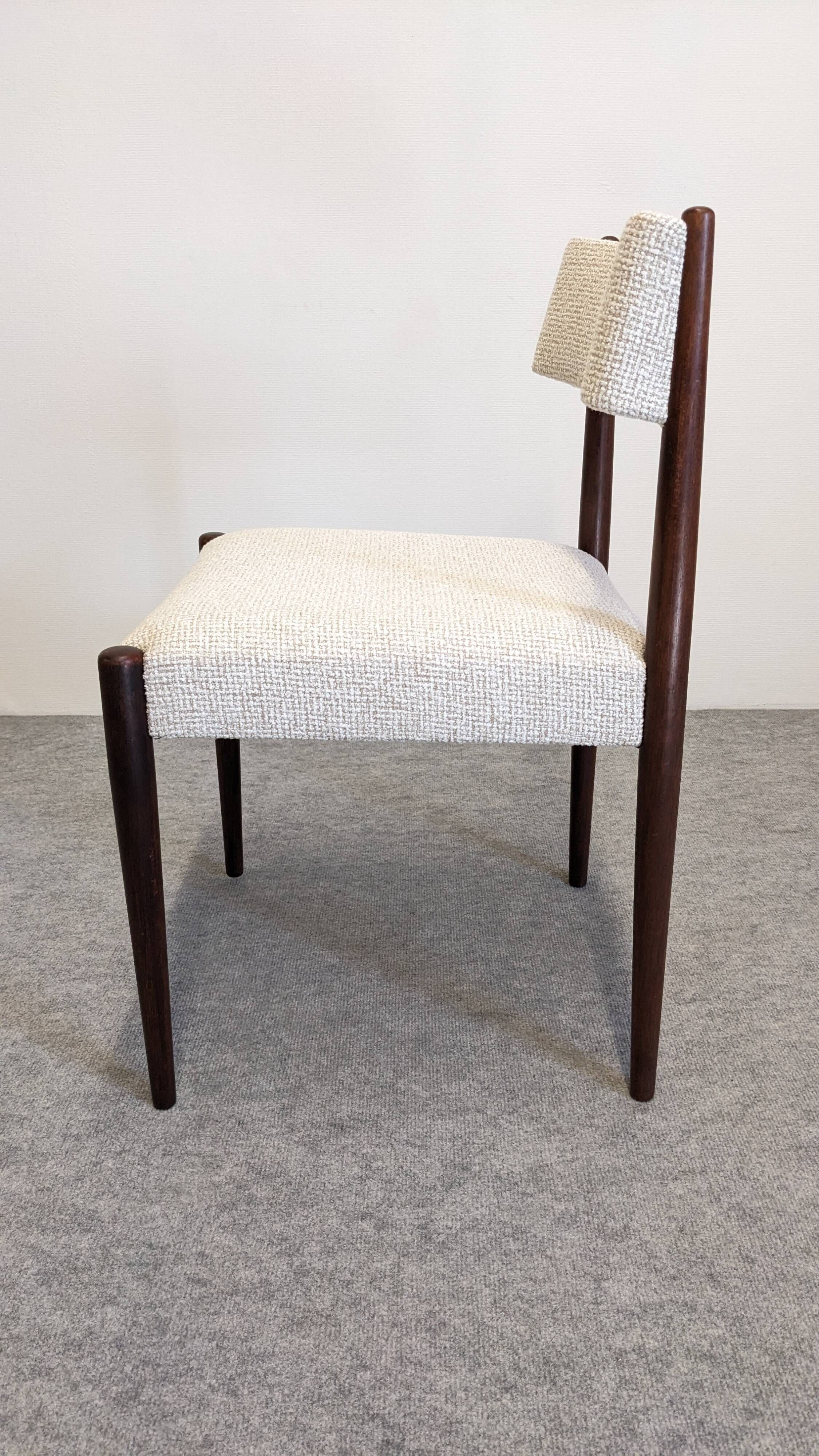 Série de 6 chaises d'Axel Bender Madsen pour Bovenkamp, Pays-Bas vers 1960