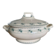 Old tureen in earthenware iron earth Alexandra