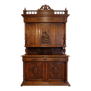 Buffet chêne années - style henri