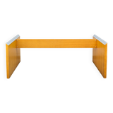 Removable desk in ash and aluminum Italy 60s