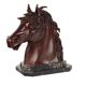 Modern bronze sculpture of a horse's head F.G. Ruocco Naples 20th century