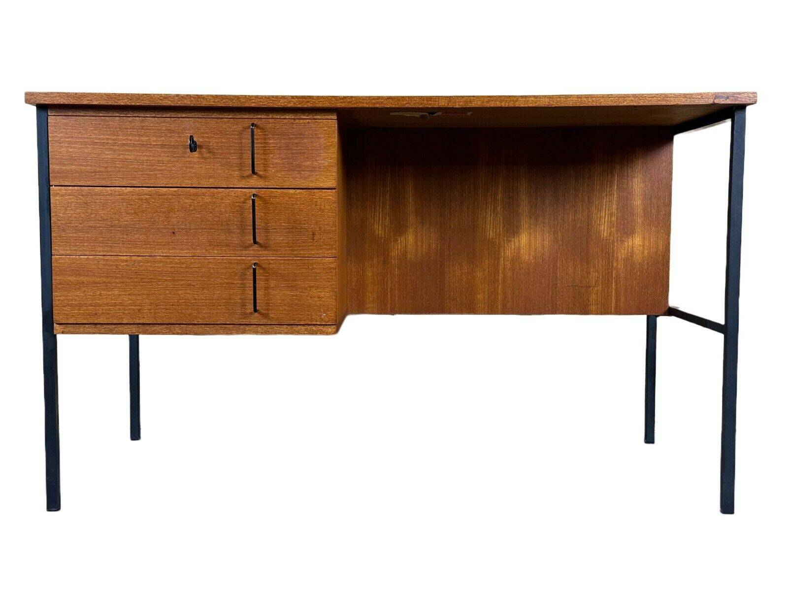 60s 70s teak desk by Günter Renkel for Rego Mobile Germany