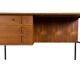 60s 70s teak desk by Günter Renkel for Rego Mobile Germany