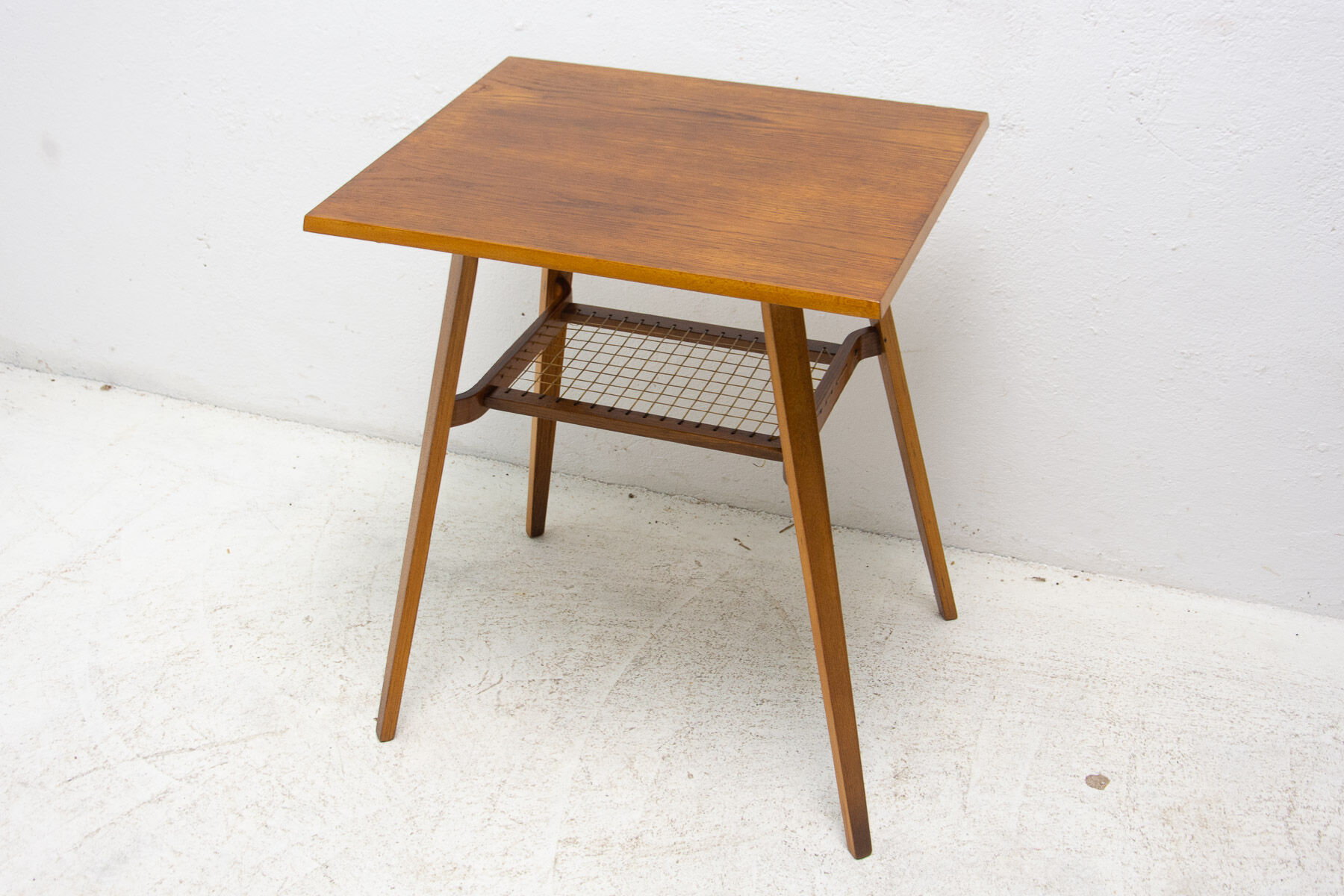 Mid Century Side Table from Dřevopodnik Holešov, Czechoslovakia, 1960's