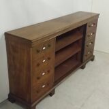 English herbalist's drawer cabinet