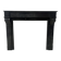 Napoleon III period fireplace with a black marble corbel. 19th century.