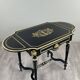 Living room table with flaps in Napoléon III style, 19th century.