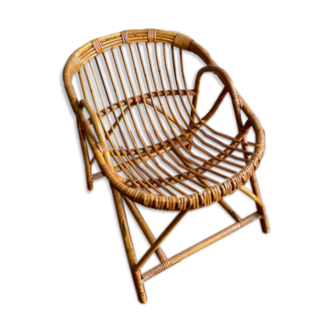 Children's rattan chair