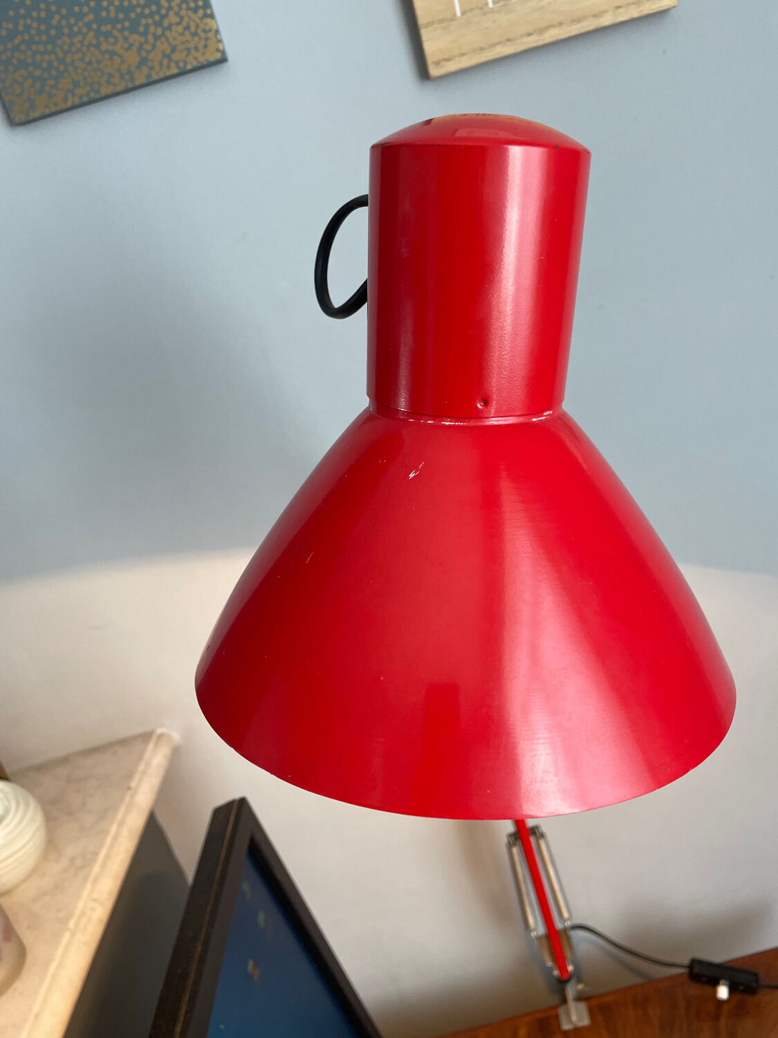 Lampe vintage Veb Narva