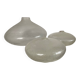 Trio of vintage Biot vases in bubbled glass paste