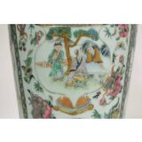 Early 20th century Chinese lamp, porcelain and gilt bronze