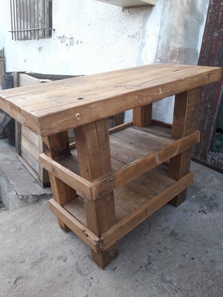 Wooden workbench 110cm