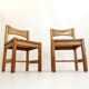 Pair of Hongito chairs by Ilmari Tapiovaara, 1960s-1970s.