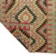 Vintage Turkish Kilim Elegant 170x310 cm Handwoven Bohemian Spirit