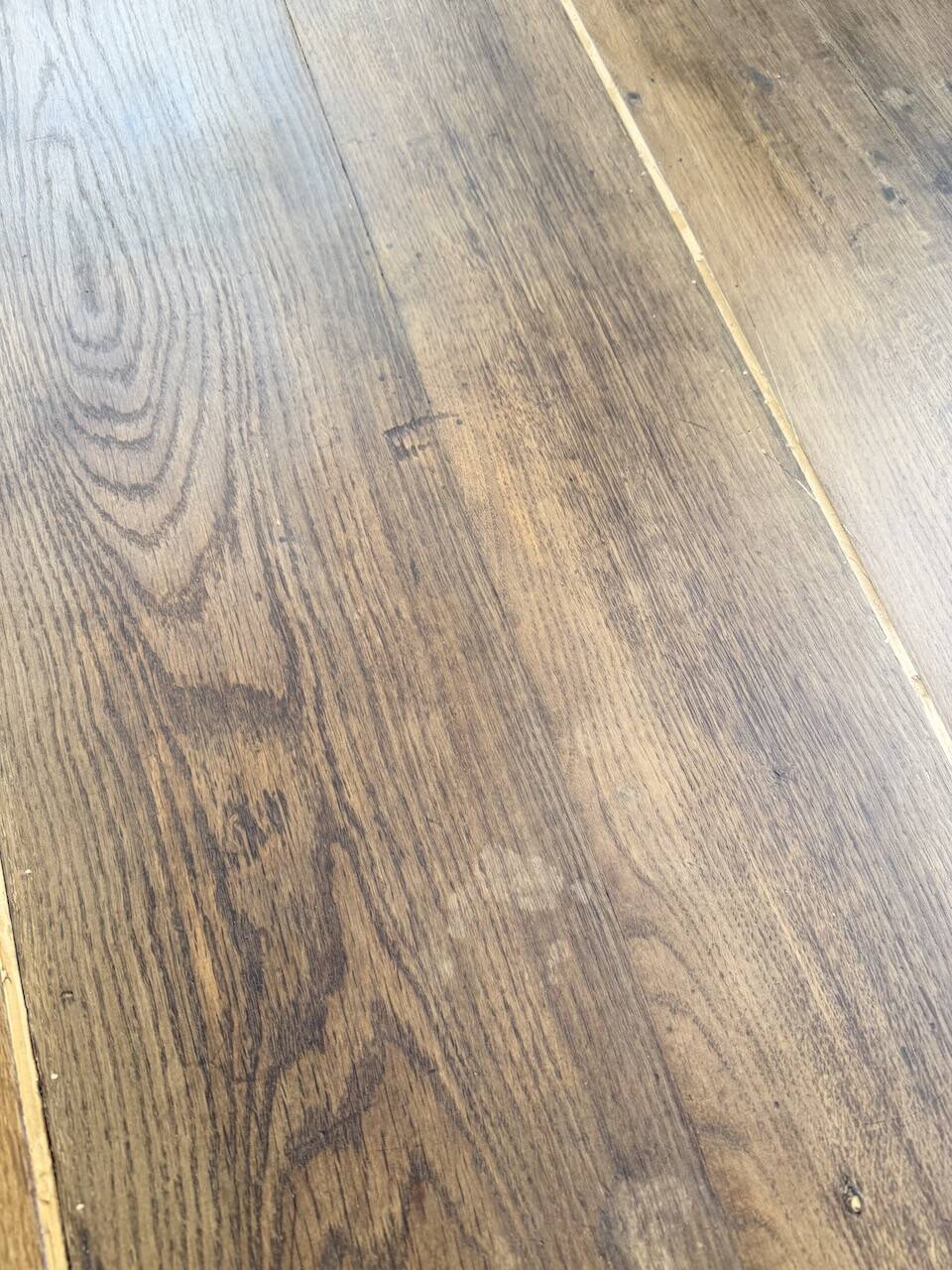 Large “square” oak farmhouse table 1950