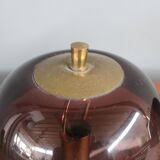 Mmid-century desk lamps in Plexiglas and brass Italy 1960s