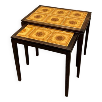 Rosewood nesting tables
