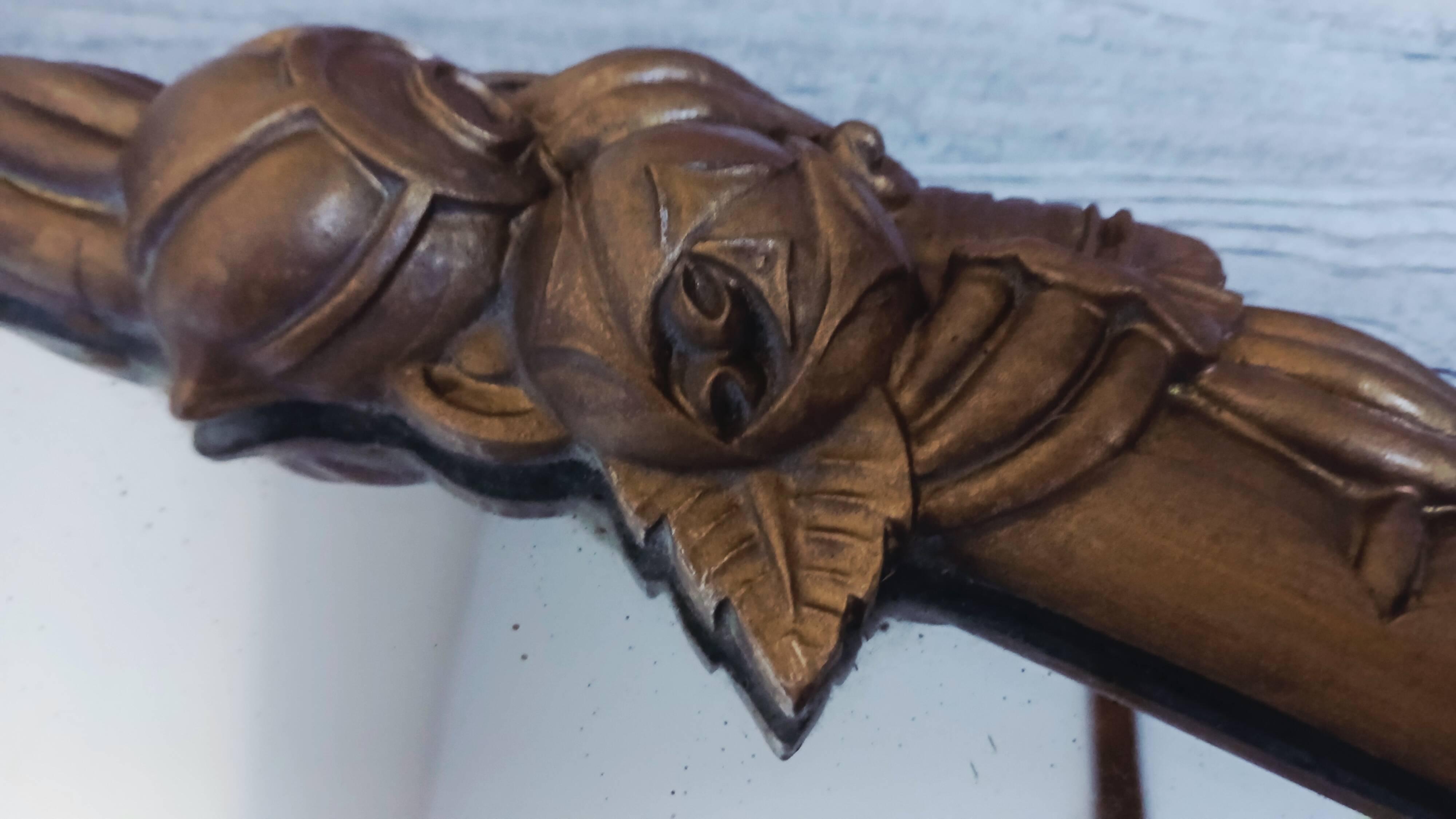 Art Deco oval mirror