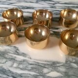 Pierre Forsell for skultuna. Sweden, 1970 gold-plated brass service