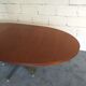 Georges Frydman's 60s vintage teak design oval dining table