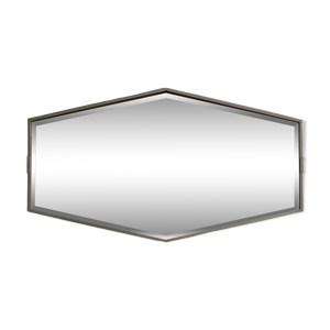Large miroir biseauté
