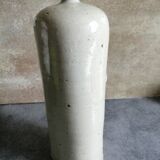 Grey glazed stoneware hot water bottle