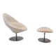 Big Globe Armchair with Ottoman by Pierre Paulin for Artifort, 1960s