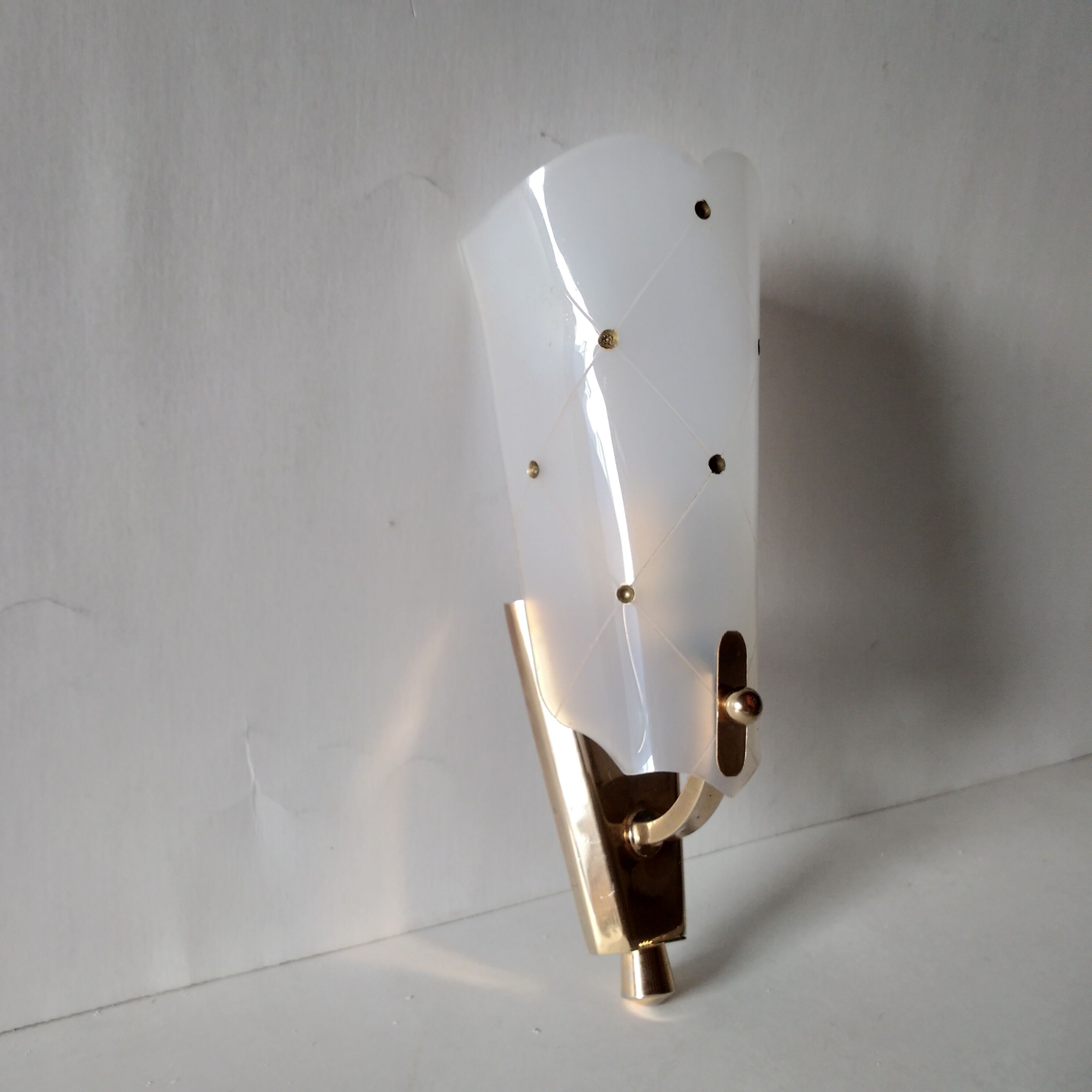 Pair of rockabilly wall lamps