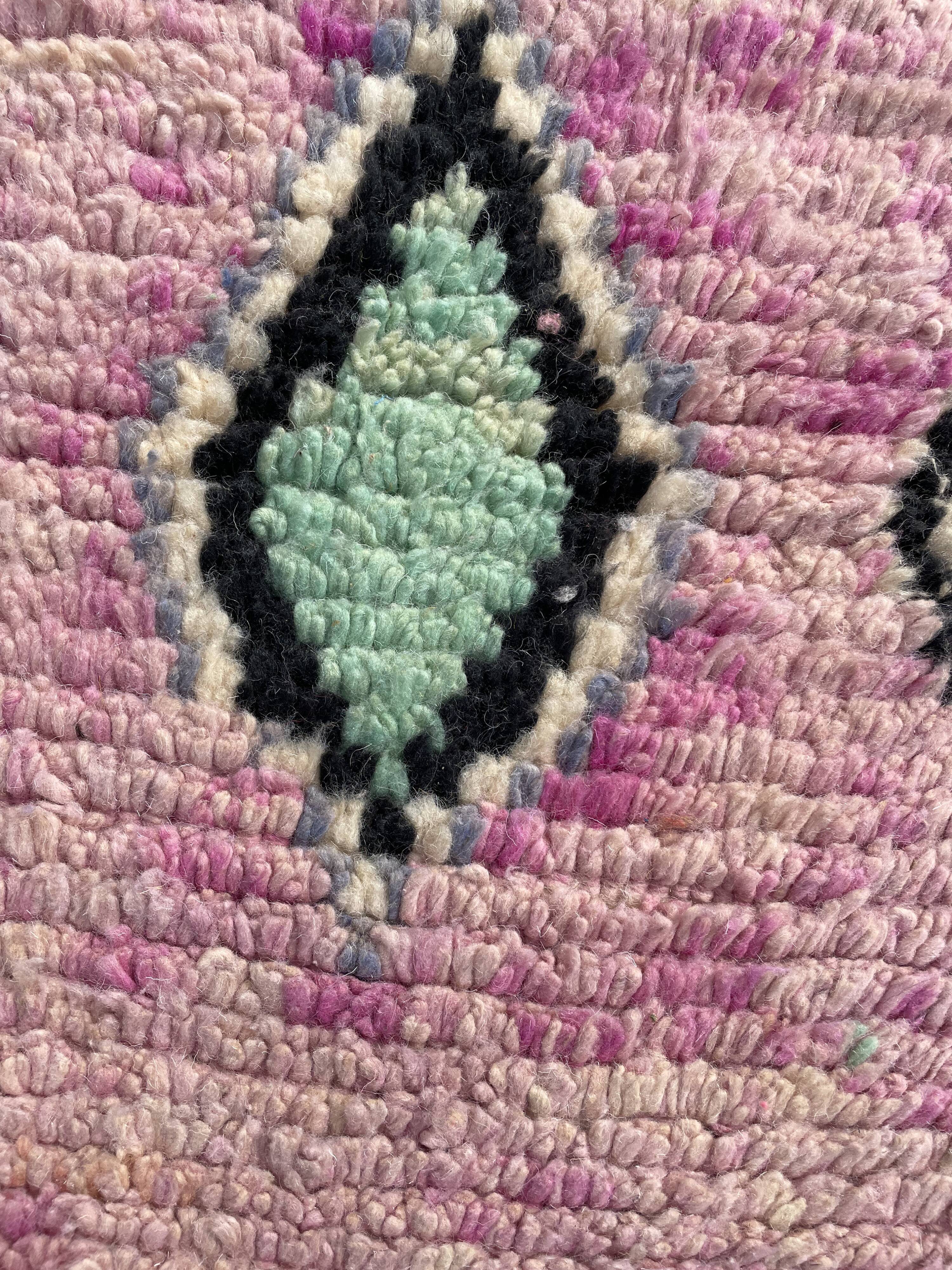 Carpet berbere corridor boujaad, 70x320 cm