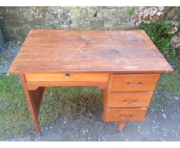 Vintage Secretary S Desk In Oak Feet Compass Selency Vintage Secretary S Desk In Oak Feet, Antique Oak Secretary Desk Value